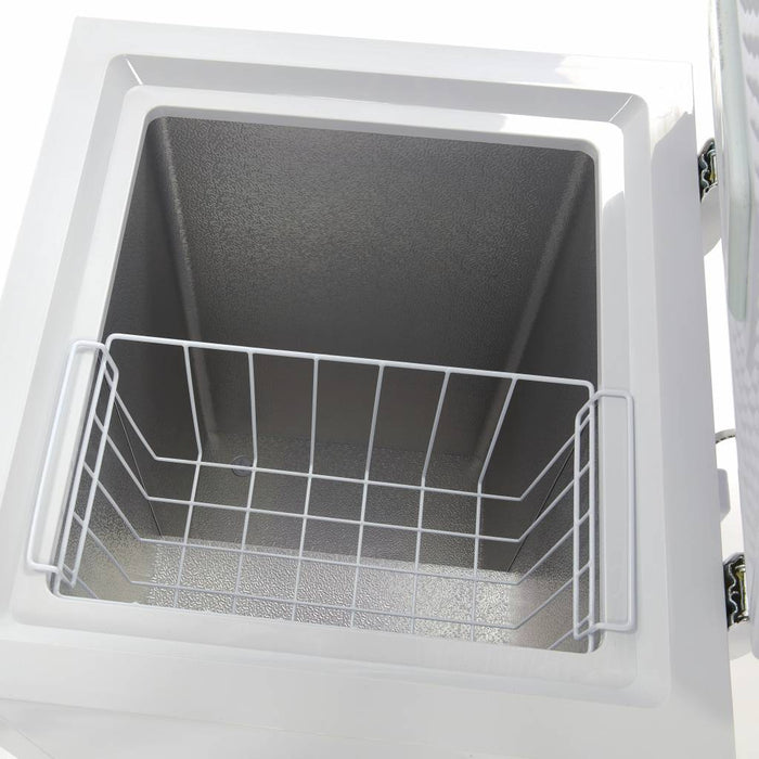 Congélateur coffre - 93 L - 2 roues - compact