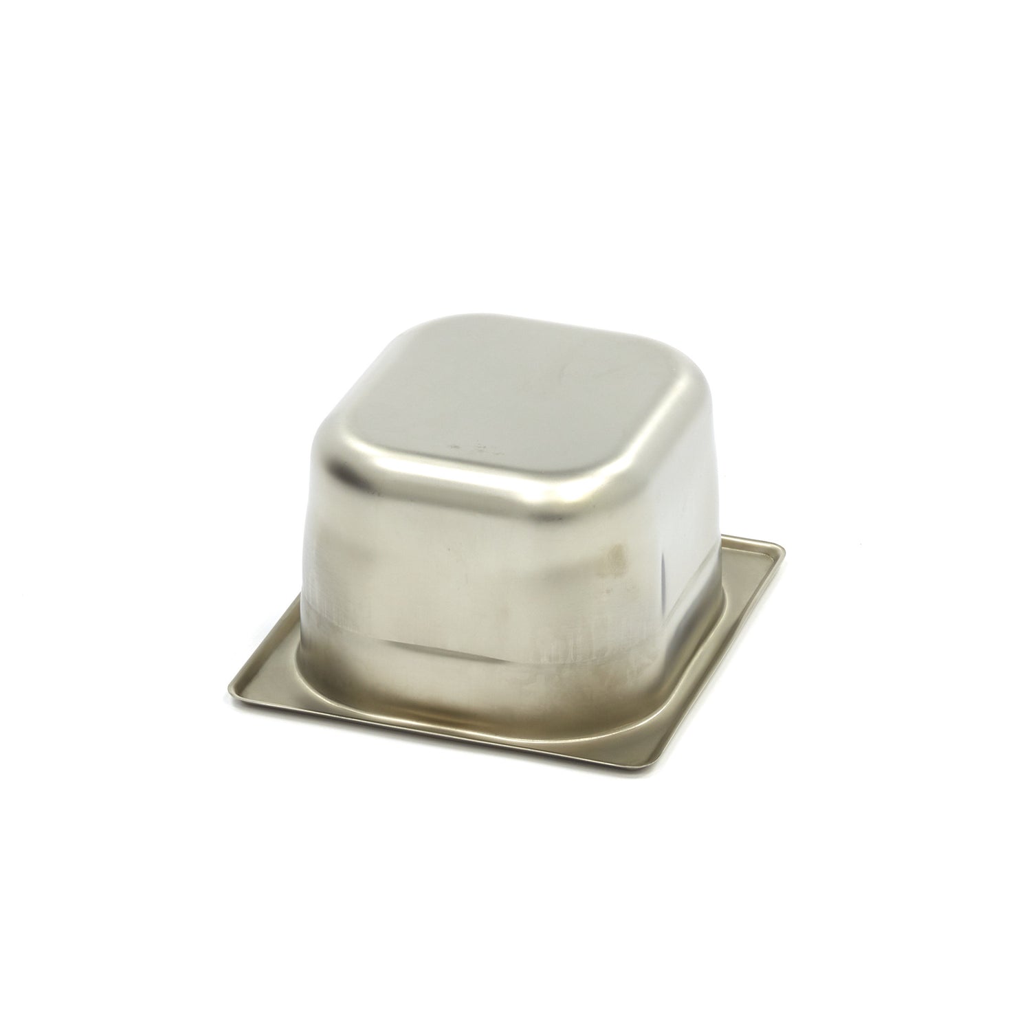 Récipient gastronorm 1/6 GN en acier inoxydable, profondeur 10 cm, bac gastronorme de la marque Maxima.