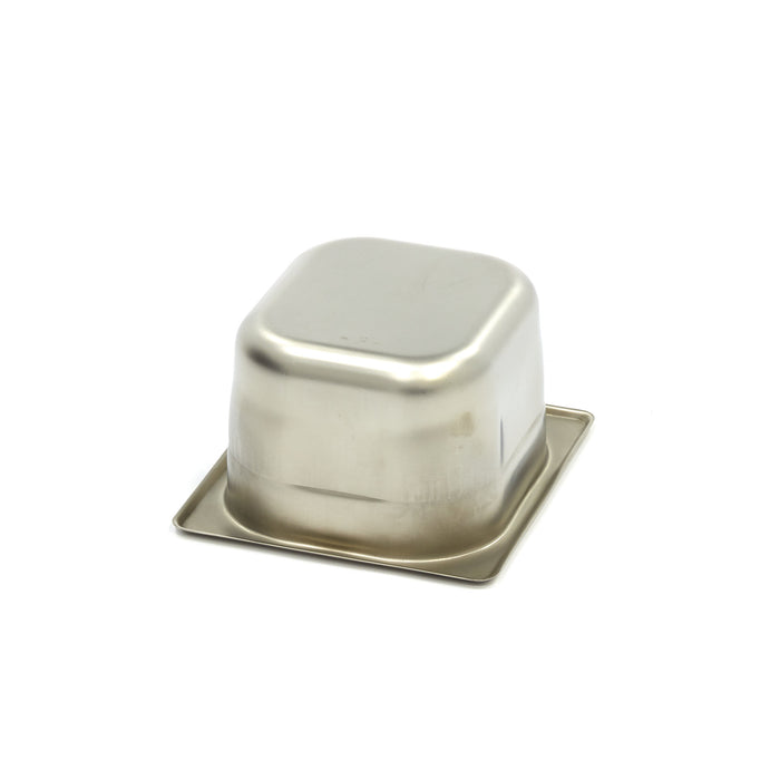 Récipient gastronorm - 1/6 GN - profondeur 10 cm - acier inoxydable
