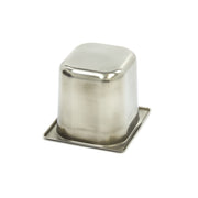 Récipient gastronorm 1/6 GN en acier inoxydable, profondeur 15 cm, conçu par Maxima, pour la cuisine professionnelle.