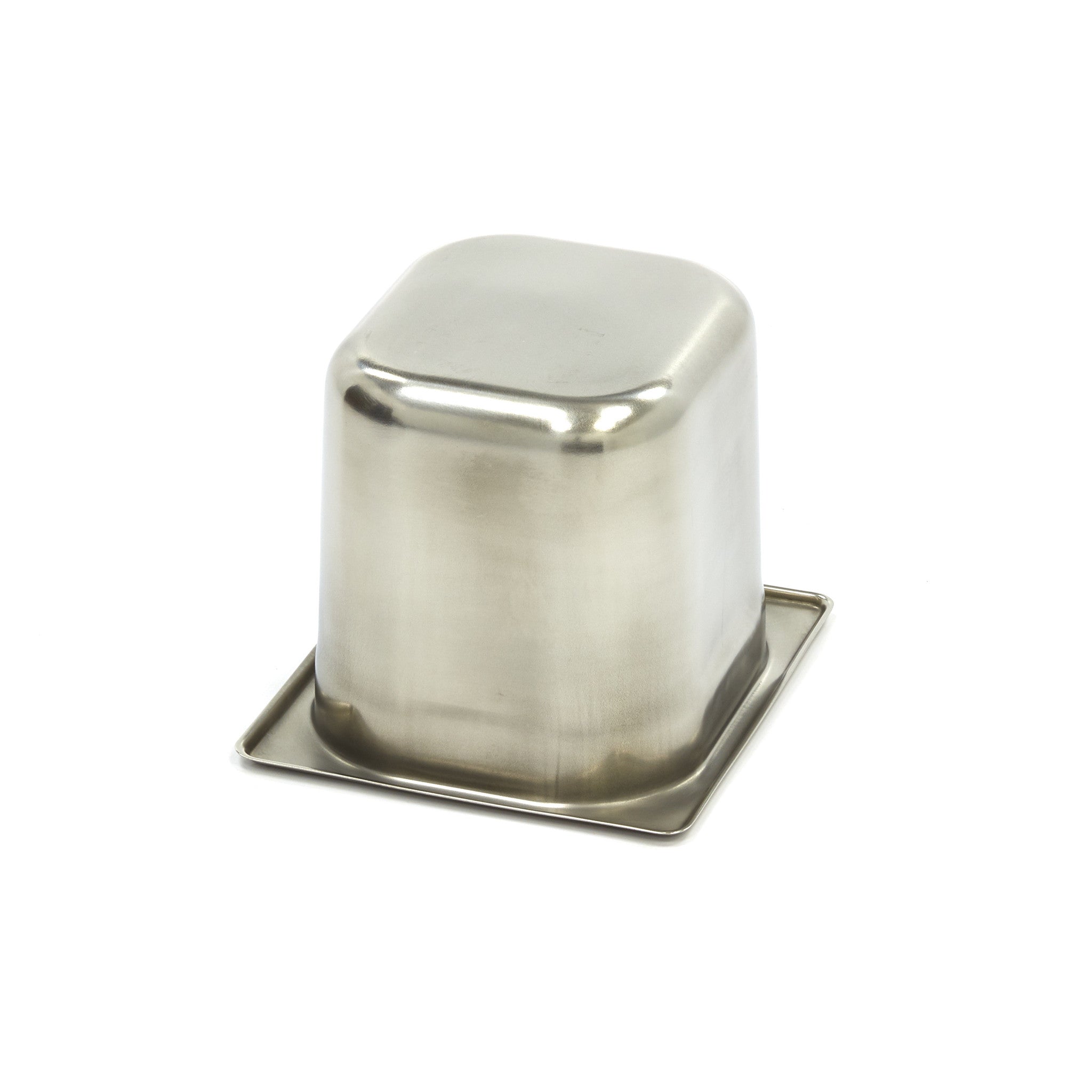 Récipient gastronorm 1/6 GN en acier inoxydable, profondeur 15 cm, conçu par Maxima, pour la cuisine professionnelle.