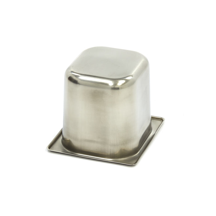 Récipient gastronorm - 1/6 GN - profondeur 15 cm - acier inoxydable