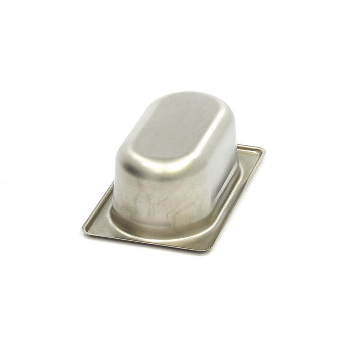 Récipient gastronorm - 1/9 GN - profondeur 6,5 cm - acier inoxydable