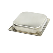 Récipient gastronorm 2/3 GN en acier inoxydable, bac gastronorme de 6,5 cm de profondeur, par Maxima