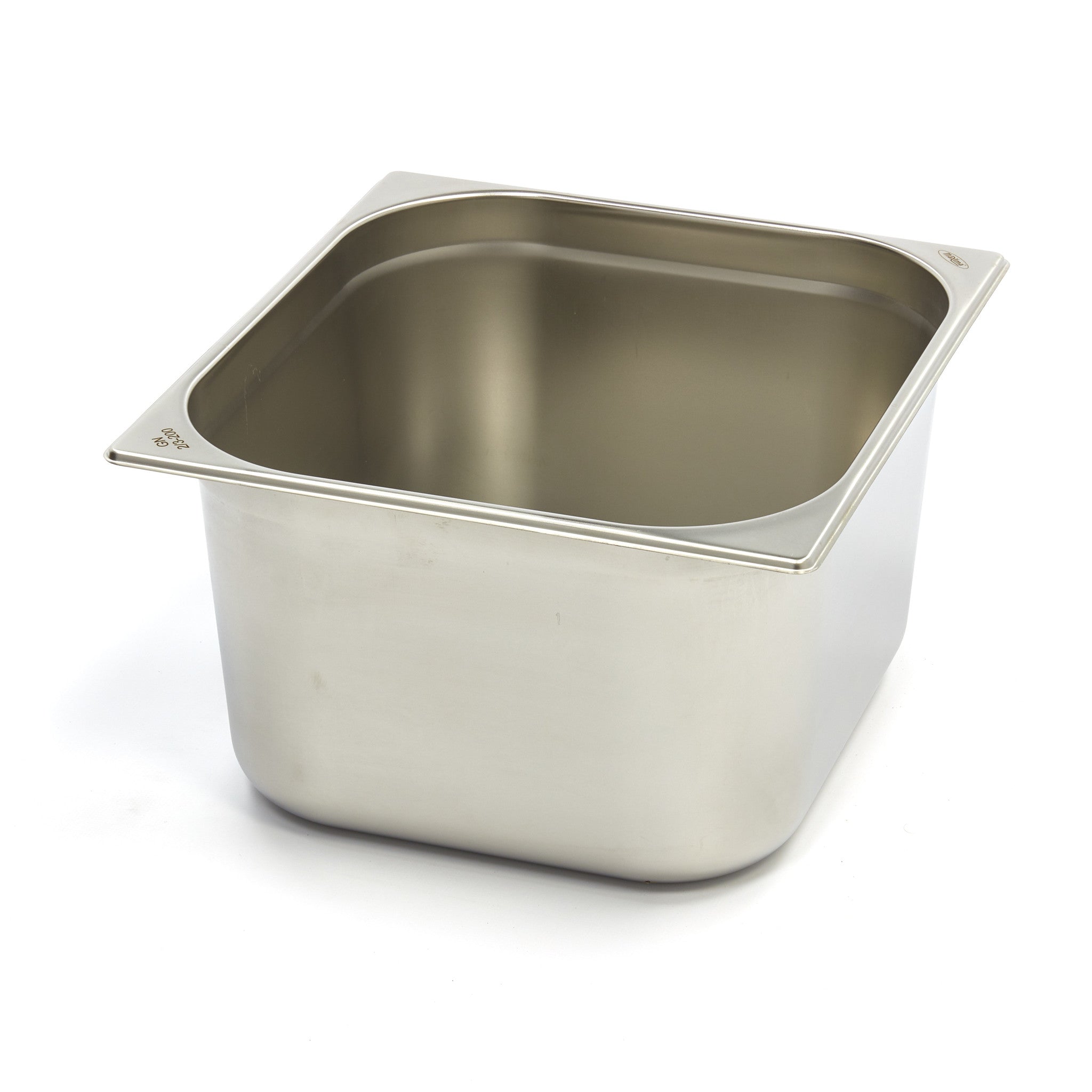 Gastronorm container - 2/3 GN - 20 cm deep - stainless steel