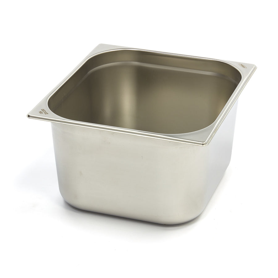 Récipient gastronorm 2/3 GN en acier inoxydable, profondeur 20 cm, bac gastronorme de marque Maxima pour cuisine professionnelle