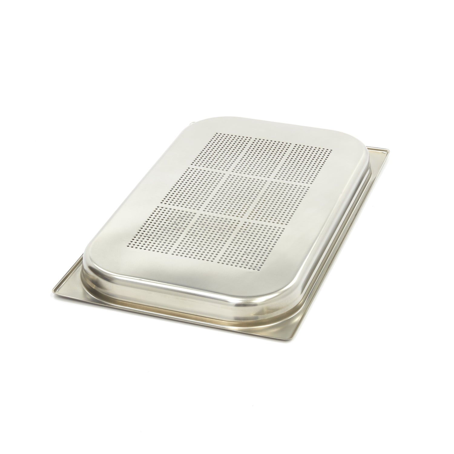Récipient gastronorm 1/1 GN en acier inoxydable perforé, profondeur 4 cm, de la marque Maxima, pour la cuisine professionnelle.
