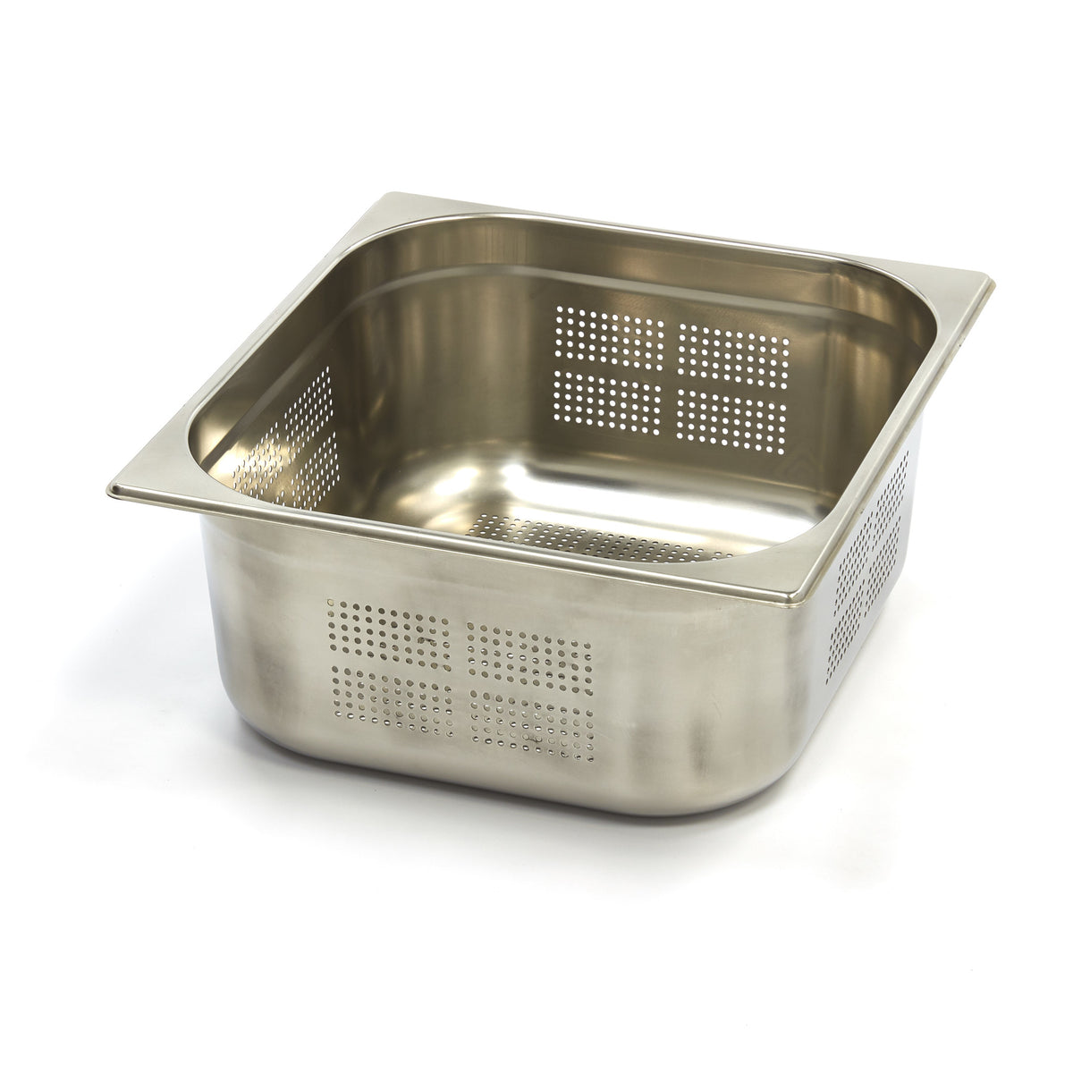 Récipient gastronorm 2/3 GN en acier inoxydable perforé, profondeur 15 cm, de marque Maxima, pour la cuisine professionnelle