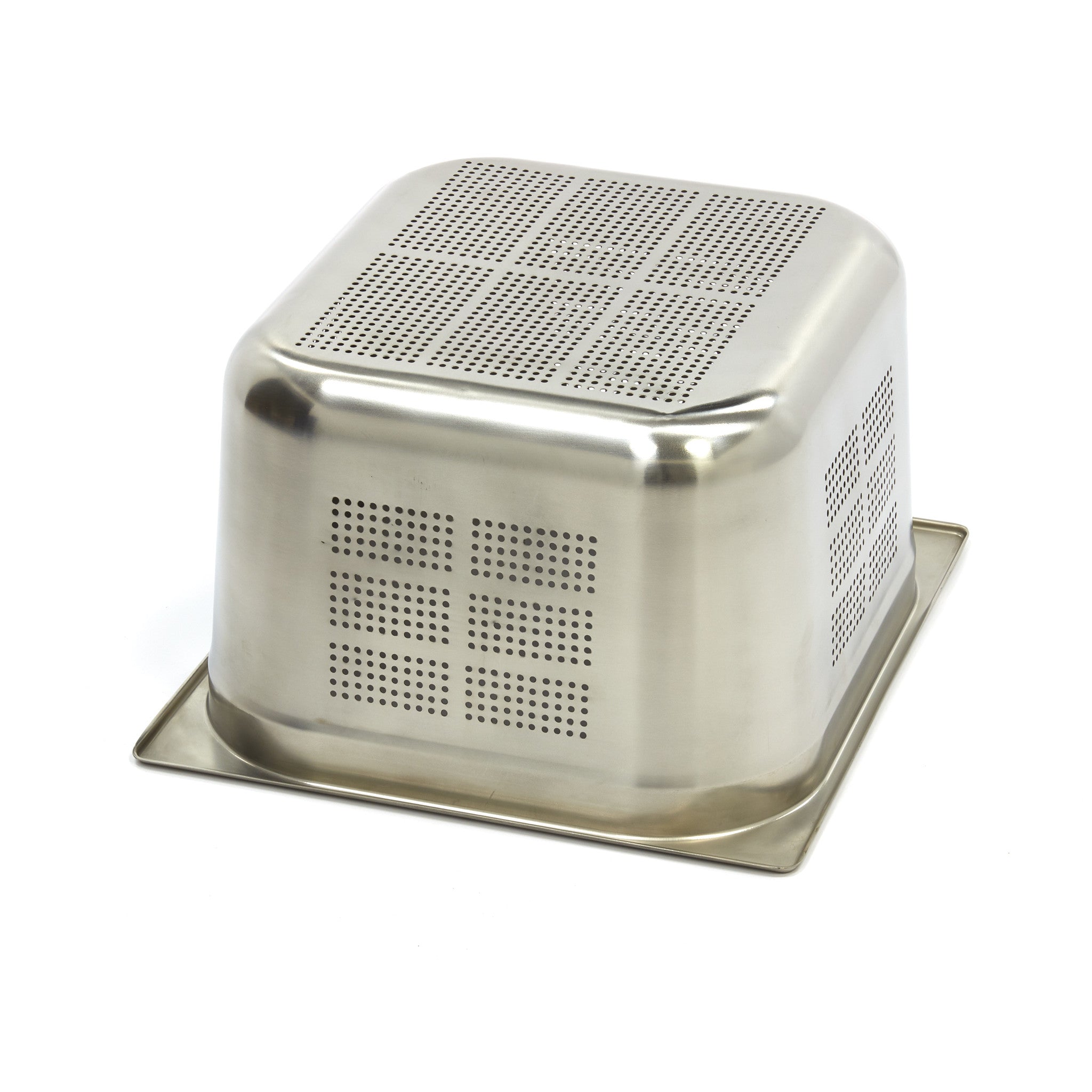 Bac gastronorme Maxima 2/3 GN, perforé, acier inoxydable, profondeur 20 cm, pour la cuisine professionnelle.