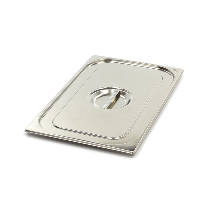 Couvercle gastronorm 1/1 GN en acier inoxydable de marque Maxima, adapté pour bacs gastronormes professionnels.