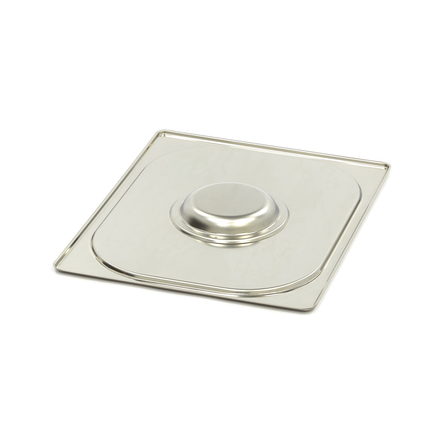 Couvercle gastronorm - 1/2 GN - acier inoxydable