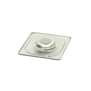 Couvercle gastronorm - 1/6 GN - acier inoxydable