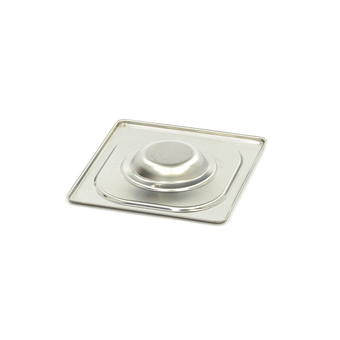 Couvercle gastronorm - 1/6 GN - acier inoxydable