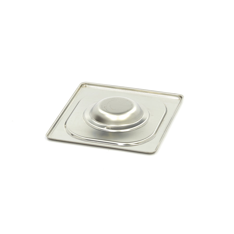 Couvercle gastronorm - 1/6 GN - acier inoxydable