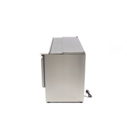 Saladette Maxima de 400L, 137 cm avec 3 portes et planche à découper pour préparation de salades.