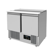 Saladette | statique with Fan | 900x700x870(h)mm - Unninox - image 2