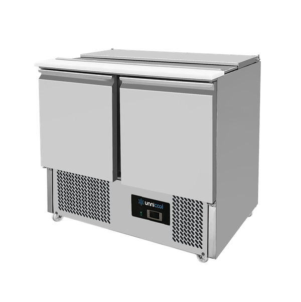 Saladette | statique with Fan | 900x700x870(h)mm - Unninox - image 2
