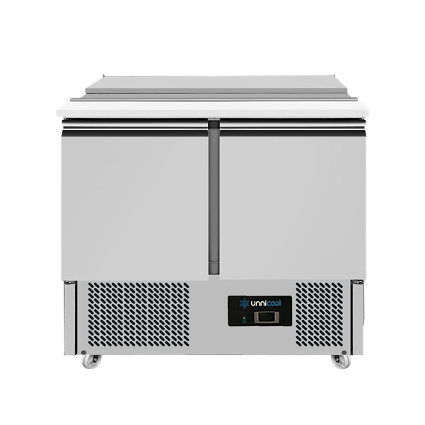 Saladette | statique with Fan | 900x700x870(h)mm - Unninox