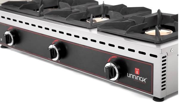 Table stoves – 3x7kW – STO-3 - Unninox - image 6