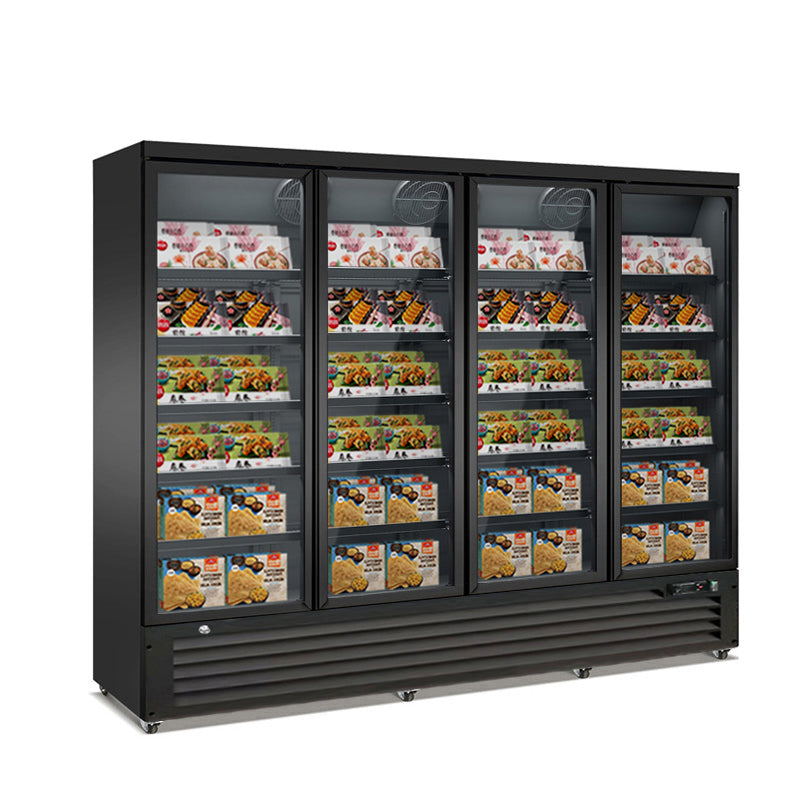 Freezer 4 Glass portes – 2160Ltr - Unninox