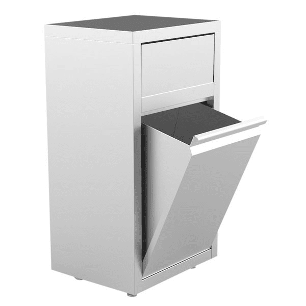 Waste Bin 80L - Unninox