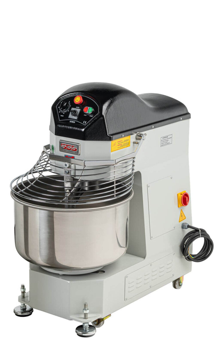 Pétrin à spirale professionnel – 50 L – 25 kg – 2 vitesses - SGS-SDM.50