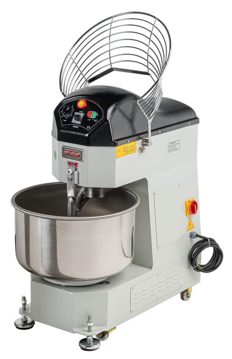 Pétrin à spirale professionnel – 50 L – 25 kg – 2 vitesses - SGS-SDM.50 - image 2