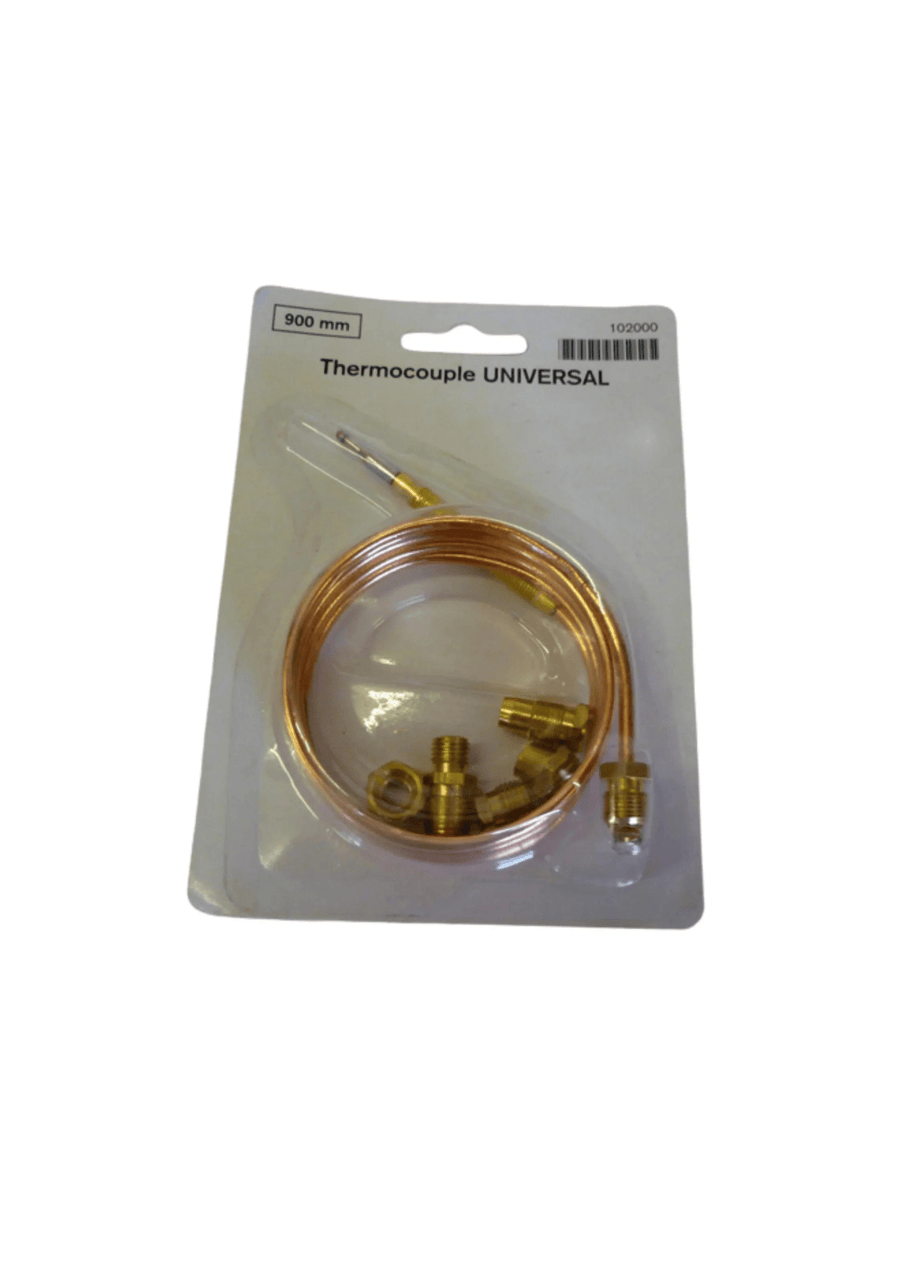 Thermocouple pour four à gaz SHAAN, pièce détachée pour four tandoori, capteur de sécurité en métal et fils électriques.