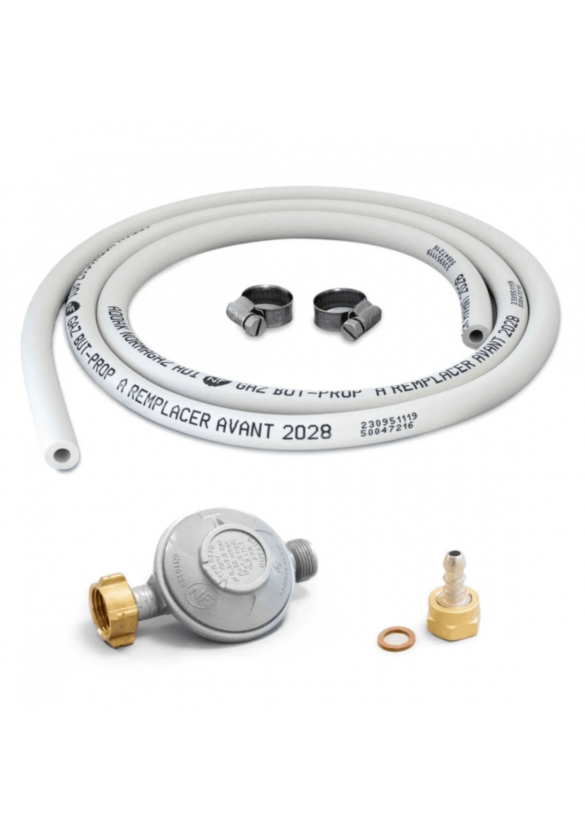 Tuyau de gaz flexible SHAAN pour four tandoori, pièce détachée pour barbe à four, connecteur de gaz souple.
