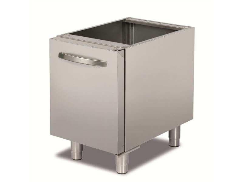 Soubassement inox avec armoire 40 cm - SGS-D712 - image 1