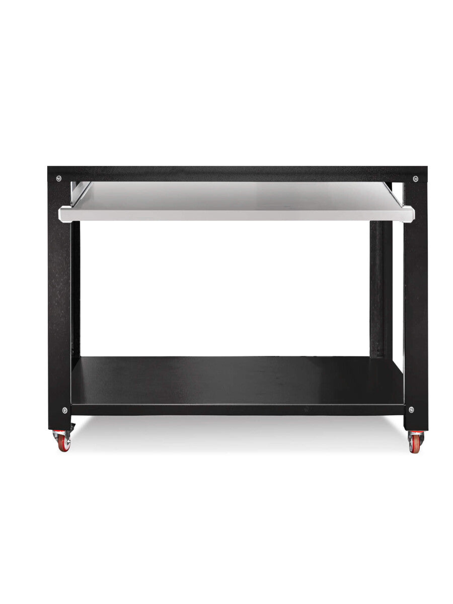 Support professionnel pour four à pizza SGS Gastro PT 10570 E, structure robuste en acier pour four à pizza.
