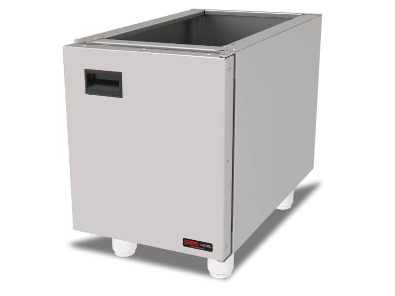 Supporte SGS Gastro pour équipement CHR, dimensions 40x65x56 cm, structure robuste en métal pour cuisine professionnelle.