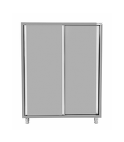 Tableware cupboard – 1600x700x1800mm – 2 coulissantes portes - Unninox - image 3