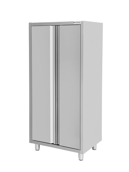 Tableware cupboard - 800x600x1800mm - 2 hinged porte - Unninox - image 4