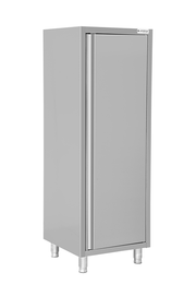 Tableware cupboard – 600x700x1800mm – 1 hinged porte - Unninox
