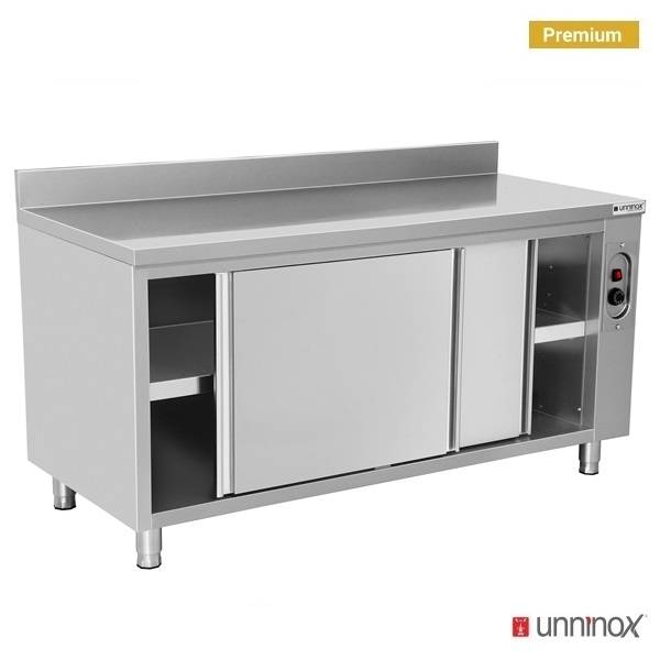 Heating Cabinet + DOSSERET 1200x700xH850mm - Unninox - image 2