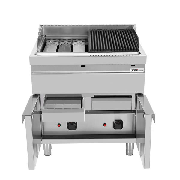 Vapor Grill 800x700xH850 - G70WG20-K - Unninox - image 5